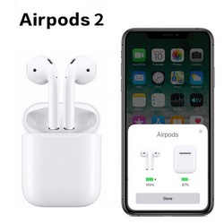 Навушники AirPods 2 Wireless with Charging Case Best copy (Original imei AIROHA) - Photo 1