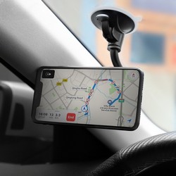 Автотримач Avantis AH-550 Astute series windshield car holder Black - Photo 4