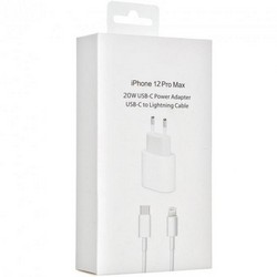 20W USB-C Power Adapter MU7V2ZM/A with USB-C to Lightning cable Original quality (AAA+) - Photo 1