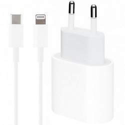 20W USB-C Power Adapter MU7V2ZM/A with USB-C to Lightning cable Original quality (AAA+) - Photo 2