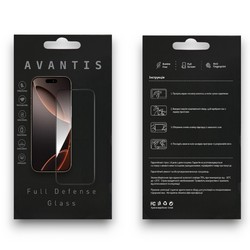 Захисне скло Avantis 5D Full Defense для Samsung A05S (A057) Black - Фото 1