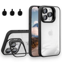 Stand Case with protective lenses for iPhone 13 Pro Black - Фото 1