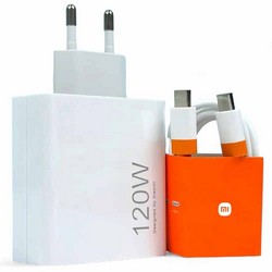 МЗП Xiaomi 120W GaN MDY-K70 Pro Original quality with Type-C to Type-C cable White (AAA+) - Photo 1