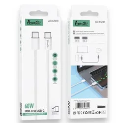USB кабель Avantis AC-65CC Original series 60W charging data cable White - допоміжне фото