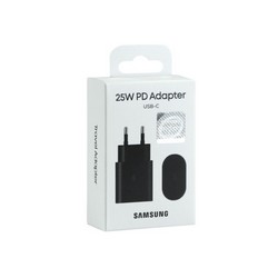 Мережевий адаптер Samsung EP-TA800/25W PD USB-C Power Adapter HQ (1:1)  Black - Фото 1