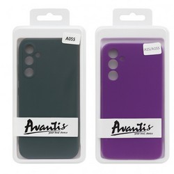 Avantis Full Silicone cover Xiaomi Redmi 14C/Poco C75/Redmi A4 Black - Фото 1