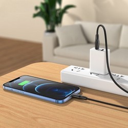 USB кабель Avantis AC-87ci Plus 2m Silicone PD 27W Type-c to lightning Black - Photo 3