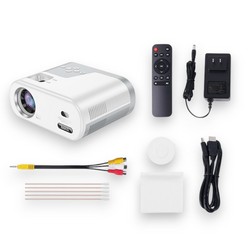 Проектор безпровідний Hoco DT2 Android 720p Whie/grey - Фото 2