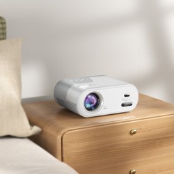 Проектор безпровідний Hoco DT2 Android 720p Whie/grey - Фото 3