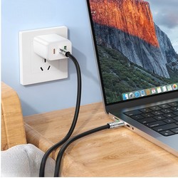 Avantis AC-89cc Powerful Silicone cable Type-c to Type-c 240W Black - Фото 5