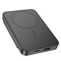 Power Bank Hoco DB41 River magnetic Wireless charging 10000mAh Black - Фото 2