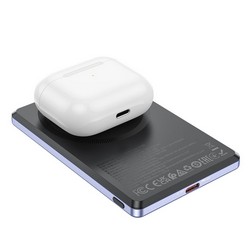 Power bank Borofone BJ50 Leader PD20W magnetic 5000 mAh Purple - Фото 2