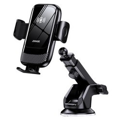 Автотримач Jokade JH034 Wireless fast charging car holder Black - Фото 3