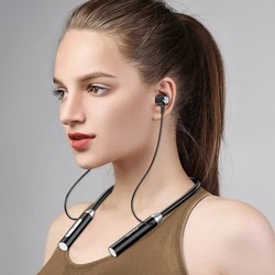 Stereo Bluetooth Headset Jokade JI025 Neck-hanging wireless Black - Фото 2