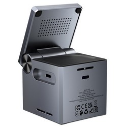 Бездротовий зарядний пристрій Hoco CQ8 folding 3in1 magnetic 15W Grey - Фото 4