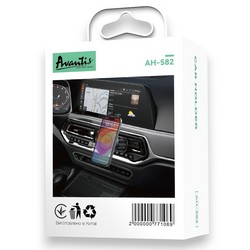 Автотримач Avantis AH-582 Magnetic Air Vent Mount Black - Фото 2