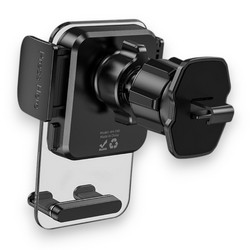 Автотримач Avantis AH-590 Delicate press type center console car holder Black - Фото 2