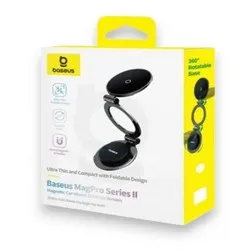 Автотримач Baseus MagPro Series II Magnetic Car Mount Stick-on Version Cosmic Black - допоміжне фото