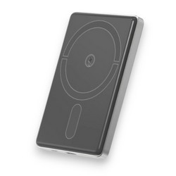 Power Bank Aspor A381 Magnetic Wireless 5000mAh (Type-C/20W) Grey - Фото 2