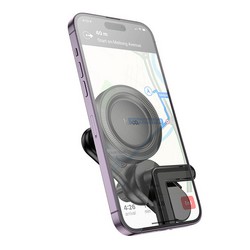 Автотримач Hoco H57 Magnetic Ring Black - Photo 2