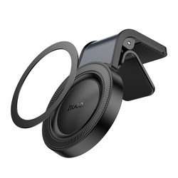 Автотримач Hoco H59 Magnetic Ring Black/Grey - Photo 4