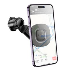 Автотримач Hoco H74 4.5-7 inch Magnetic Ring Black - Photo 2