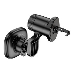 Автотримач Hoco H74 4.5-7 inch Magnetic Ring Black - Photo 5