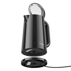 Електрочайник HOCO HE11 1,7L electric kettle (EU) Black - Фото 3
