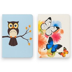 Чохол Premium Leather Cover для Samsung Galaxy Tab A9 Plus X210 Принт мікс - Photo 2