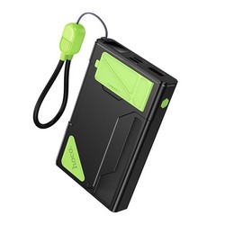 Power Bank Hoco DB83 22.5W+PD20W magnetic, with watch charging, cable 10000mAh Blackgreen - Photo 4