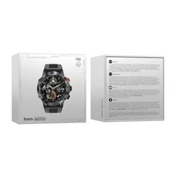 Smart watch Hoco Y20 Sports (with call function) Black - Фото 1