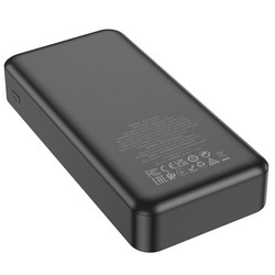Power Bank Hoco J102A Cool figure 22.5W QC3.0 20000 mAh Black - Photo 3