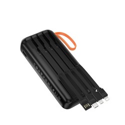 Power Bank Hoco J151A Spirit dual 22.5W PD20W 20000 mAh Black - Photo 2
