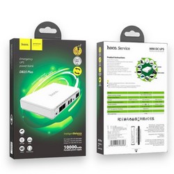 Джерело безперебійного живлення Hoco DB25 Plus Emergency UPS 10000 mAh White - Фото 1