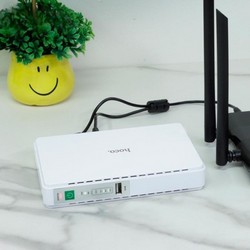 Джерело безперебійного живлення Hoco DB25 Plus Emergency UPS 10000 mAh White - Фото 2