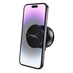 Автотримач Hoco DCA62 Magnetic/Vacuum Black - Photo 2