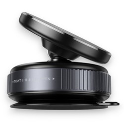 Автотримач Hoco DCA62 Magnetic/Vacuum Black - Photo 3