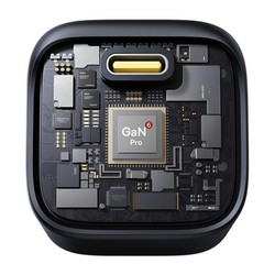 Мережевий зарядний пристрій Baseus PicoGo GaN Fast charger 1C 45W EU Cosmic Black - Фото 3