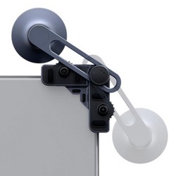 Автотримач Baseus MaxView Magnetic car mount for In-Vehicle Infotainment Space grey - Фото 3