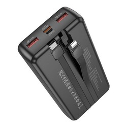 Power Bank Borofone BJ57A Power 22,5W + PD20W 20000 mAh Black - Фото 3