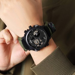 Електронний годинник Skmei 2202NAG Army Green - Фото 2