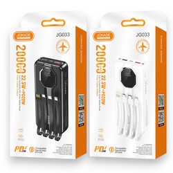 Power Bank Jokade JG033 PD20W 22,5W 20000 mAh Black - Фото 1