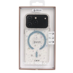 Чохол Shiny Glam Magnetic для iPhone 17 Pro Silver - Фото 1