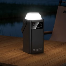 Power Bank Borofone BJ65B Power 22,5W + PD20W + four cables 80000 mAh Black - Фото 2