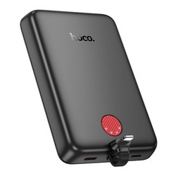 Power Bank Hoco J133A Triumph PD20W magnetic with cable iPhone 10000 mAh Black - Фото 2