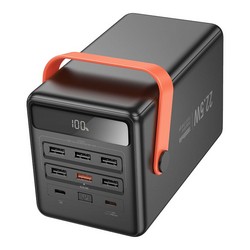 Power Bank Hoco J142 Surpass 22.5W + PD20W 100000 mAh Black - Фото 2