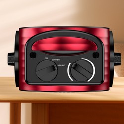 Тепловентилятор Kakusiga KSC-1586 кераміка, 2 кВт Black - Фото 3