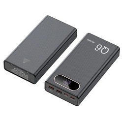 Корпус Multi-powerbank Q6 під елементи 21700 до 6 шт. 100W Black - Photo 2