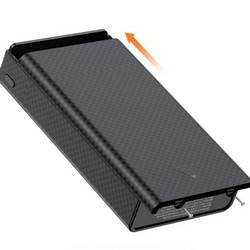 Корпус Multi-powerbank Q6 під елементи 21700 до 6 шт. 100W Black - Photo 3