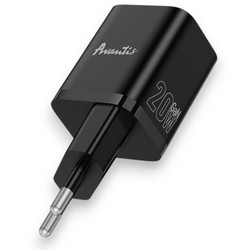 Мережевий зарядний пристрій Avantis A835 PD 20W Black - Photo 2